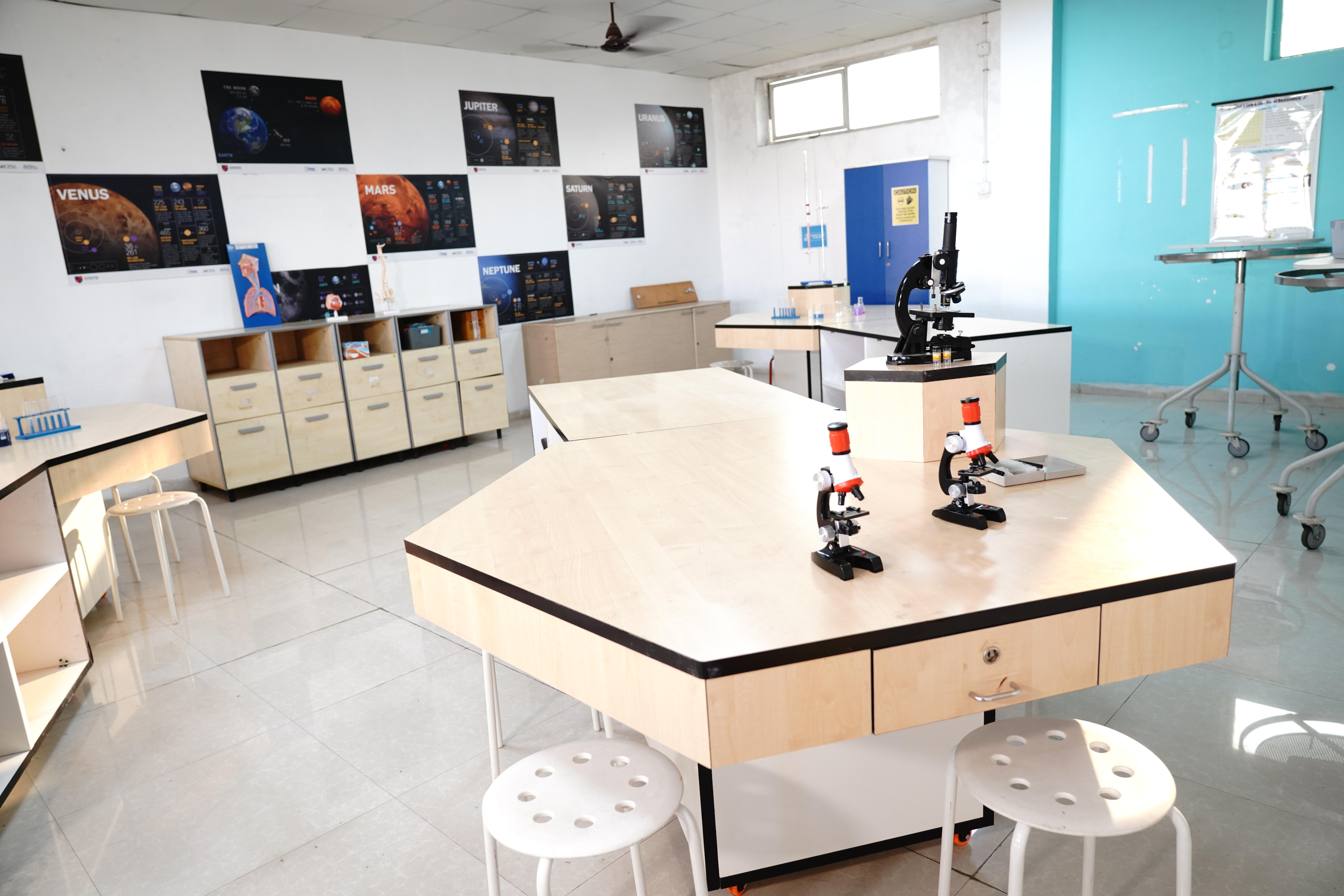 AWS science laboratory